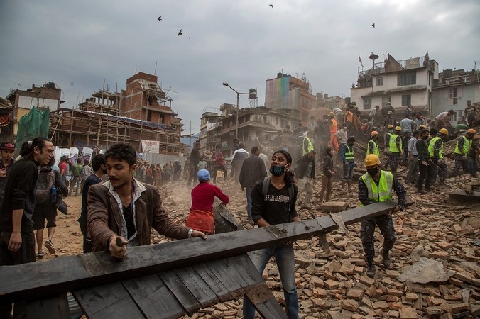 Непал прилагает усилия для ликвидации последствий землетрясения - ảnh 1